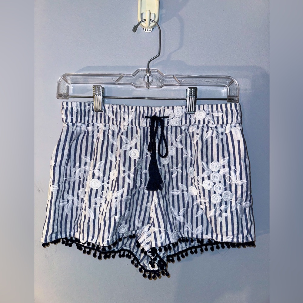 S zara striped shorts